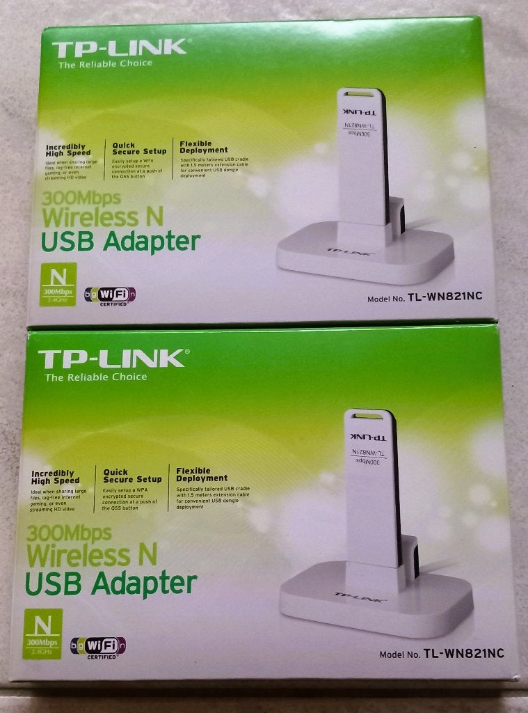TP-Link 300Mbps Wireless N USB Adapters (WiFi Certified), Computers en Software, WiFi-versterkers, Ophalen, Nieuw, TP Link