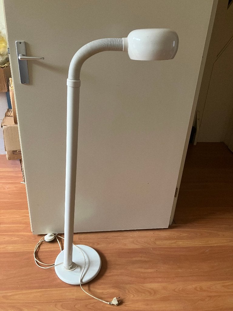 Space Age vloerlamp met goosenek, Ophalen, Gebruikt, 150 tot 200 cm
