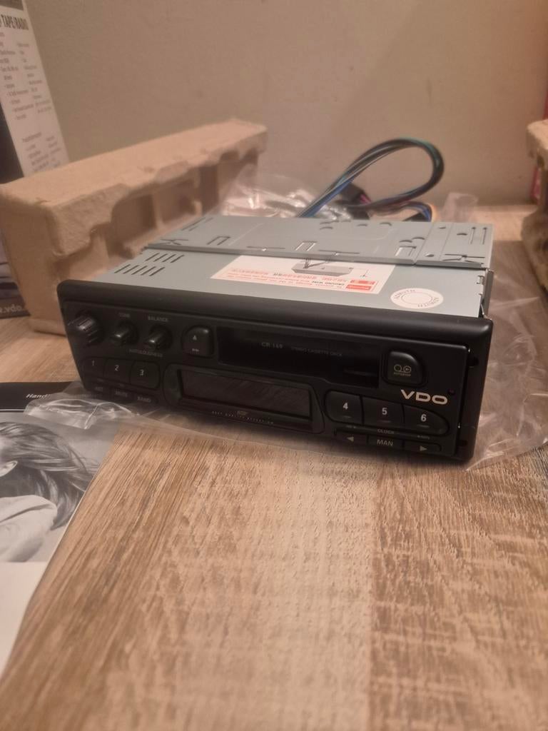 Vdo cr 169 autoradiocassettespeler, Ophalen, Nieuw