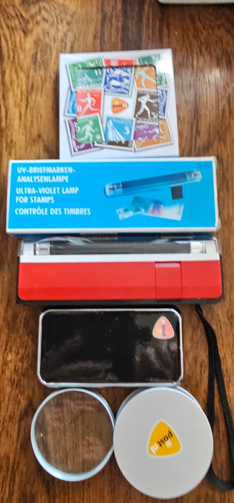 Postzegel Accessoires: UV-lamp, loep en meer, Postzegels en Munten, Verzenden, Verzamelalbum