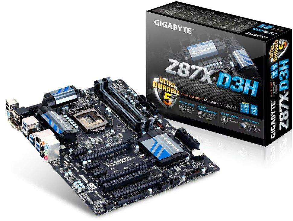 Gigabyte GA-Z87X-D3H Moederbord, Computers en Software, Moederborden, DDR3, Ophalen of Verzenden, Zo goed als nieuw, LGA 1150
