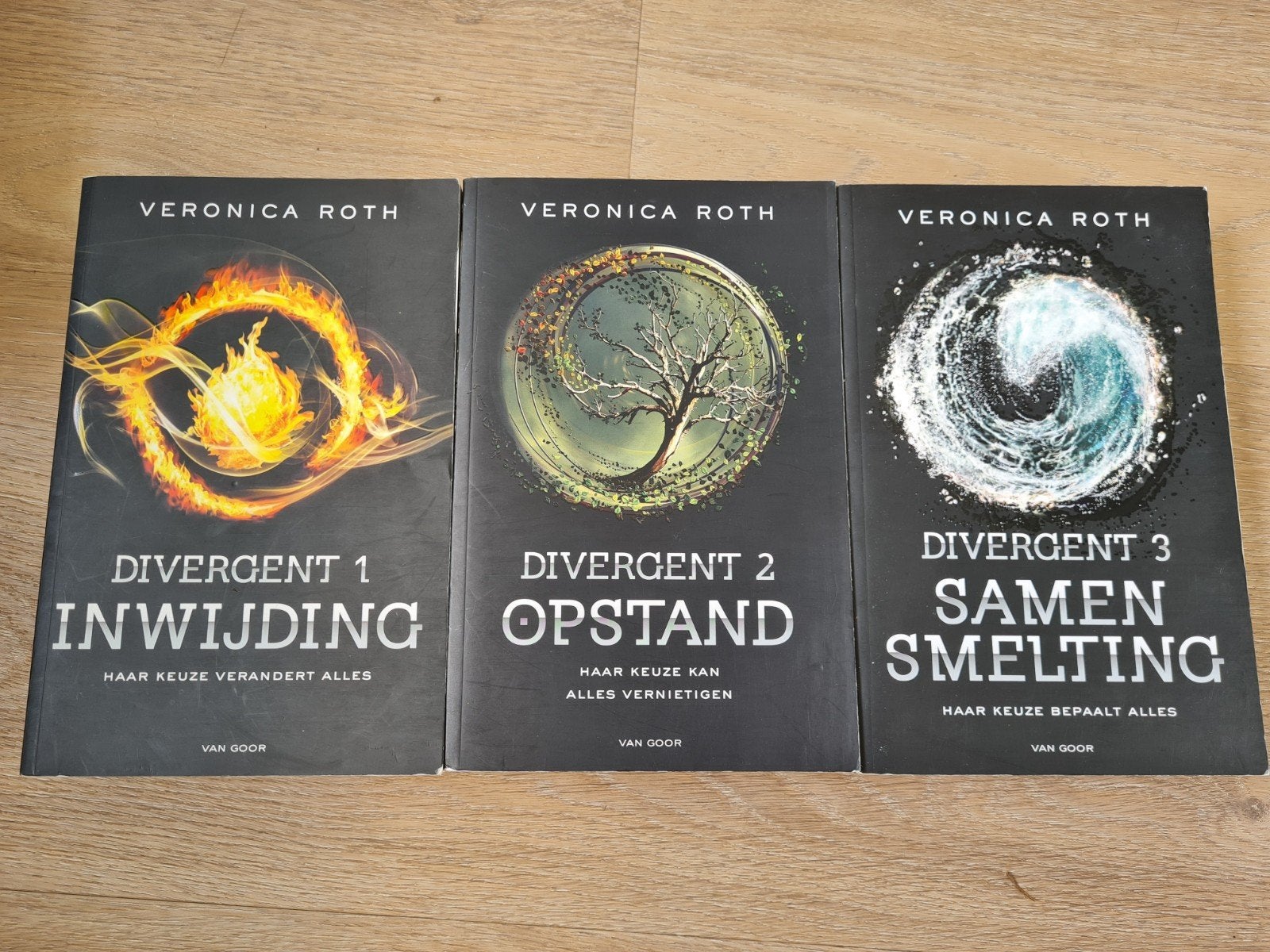 Divergent Trilogie - Veronica Roth (3 boeken), Boeken, Ophalen of Verzenden, Gelezen, Veronica Roth, Nederland