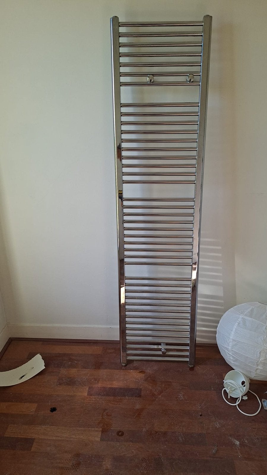 Chromen handdoekradiator, Radiator, Ophalen of Verzenden, Zo goed als nieuw, 60 tot 150 cm