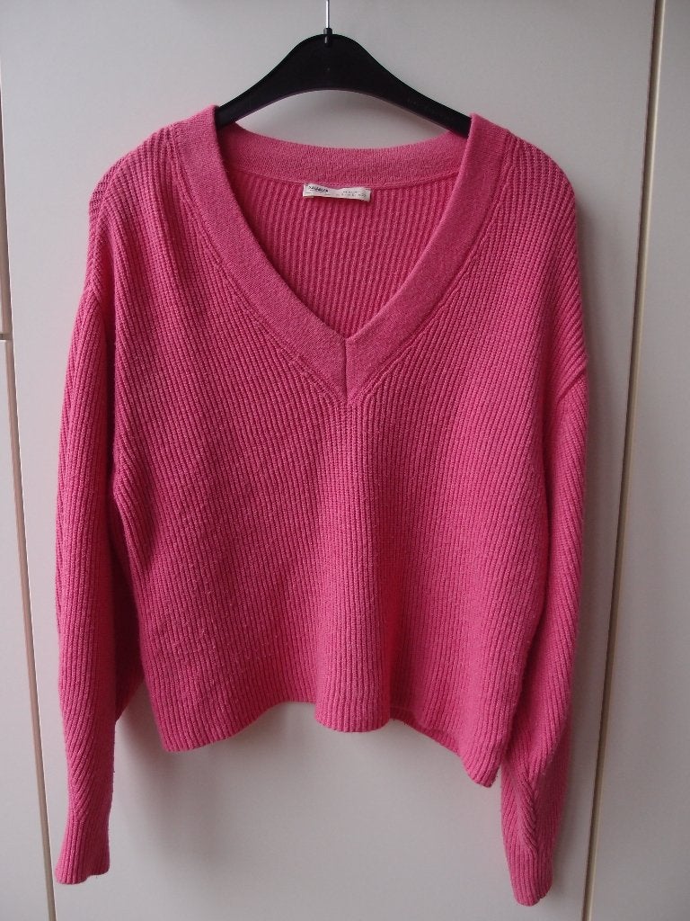 Erg mooie dames meisje Pull & Bear trui sweater longsleeve S, Ophalen of Verzenden, Zo goed als nieuw, Roze, Maat 36 (S)