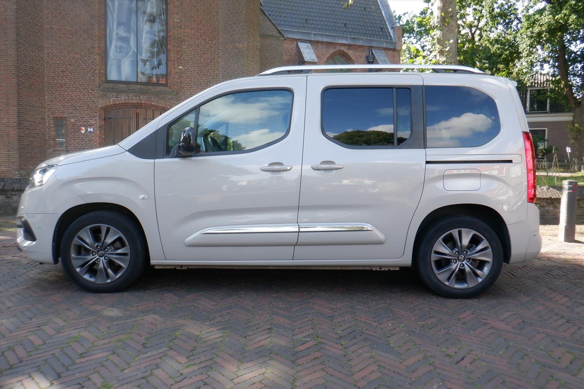 TOYOTA Proace City Verso 1.2 Turbo 130pk Aut Profes.PAN.DAK-, Stof, 1199 cc, 3 cilinders, Geïmporteerd