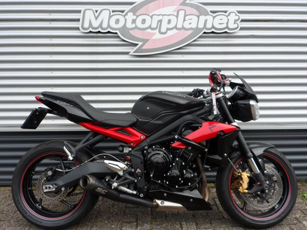 TRIUMPH STREET TRIPLE 675 (2017), 675 cc, Motorrijbewijs A, Bedrijf, Meer dan 35 kW