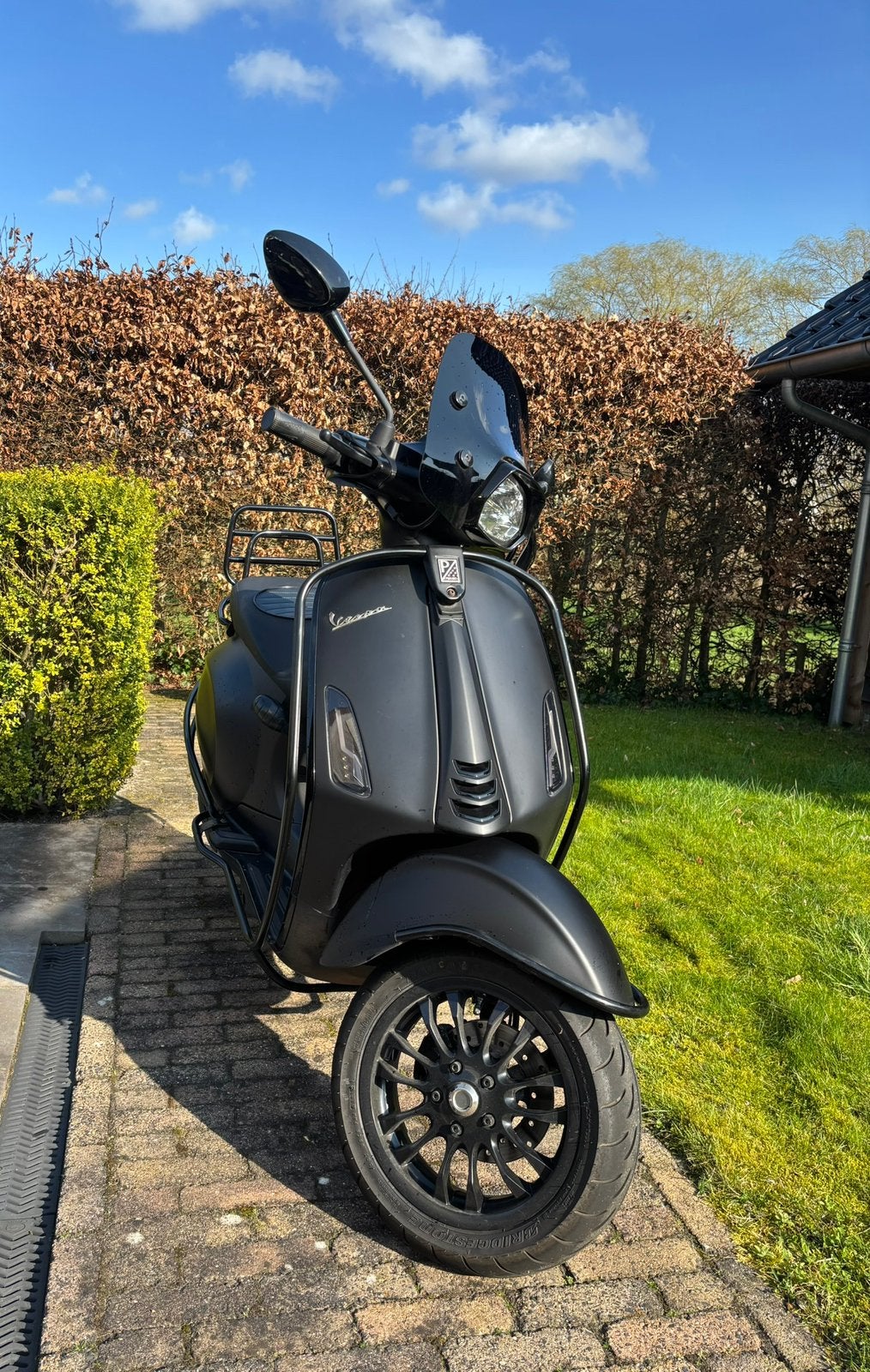 Vespa Sprint Notte 2021, Ophalen, Zo goed als nieuw, Benzine