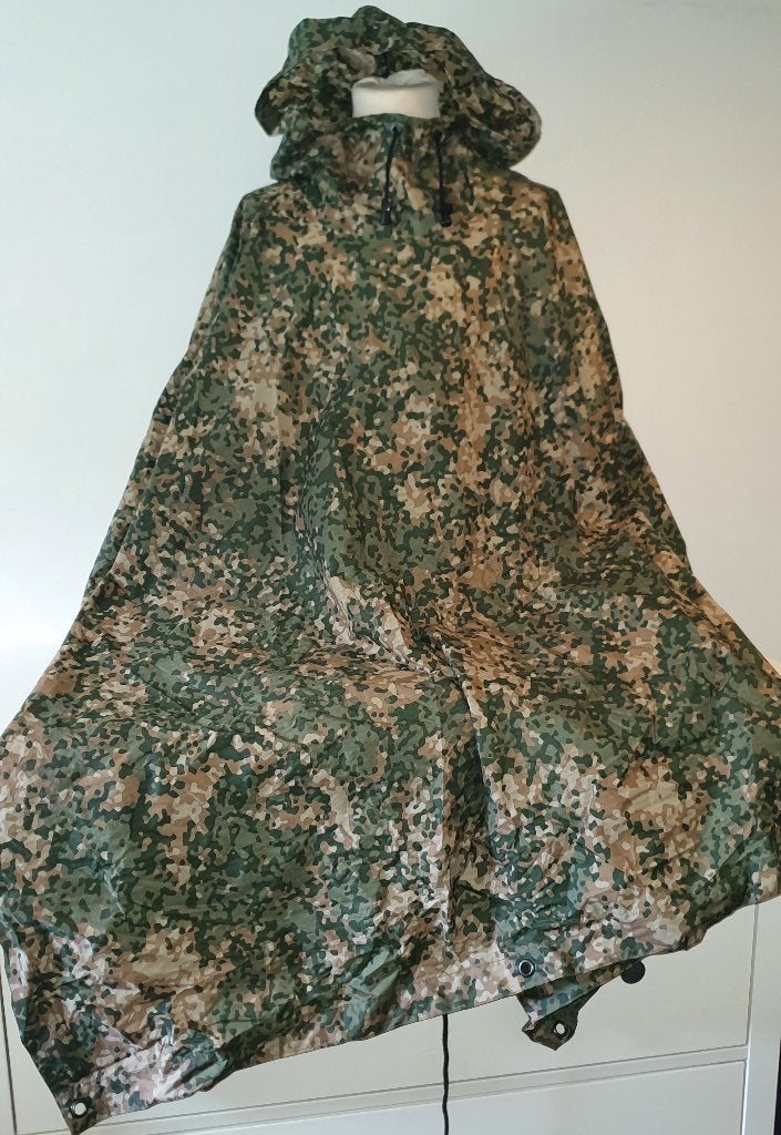 Zeldzaam! : NFP Regenponcho Modulair NED Defensie Landmacht, Verzamelen, Militaria | Algemeen, Verzenden, Landmacht, Nederland