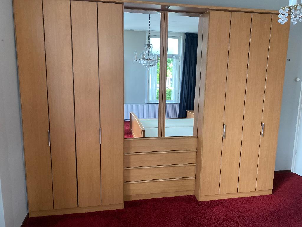 Slaapkamer ameublement, Huis en Inrichting, Slaapkamer | Complete slaapkamers, Ophalen, Zo goed als nieuw, Tweepersoons