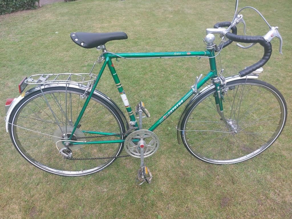 Vintage Racefiets Batavus (origineel) met framemaat 61 cm, Fietsen en Brommers, Fietsen | Heren | Herenfietsen, Ophalen, Velgrem