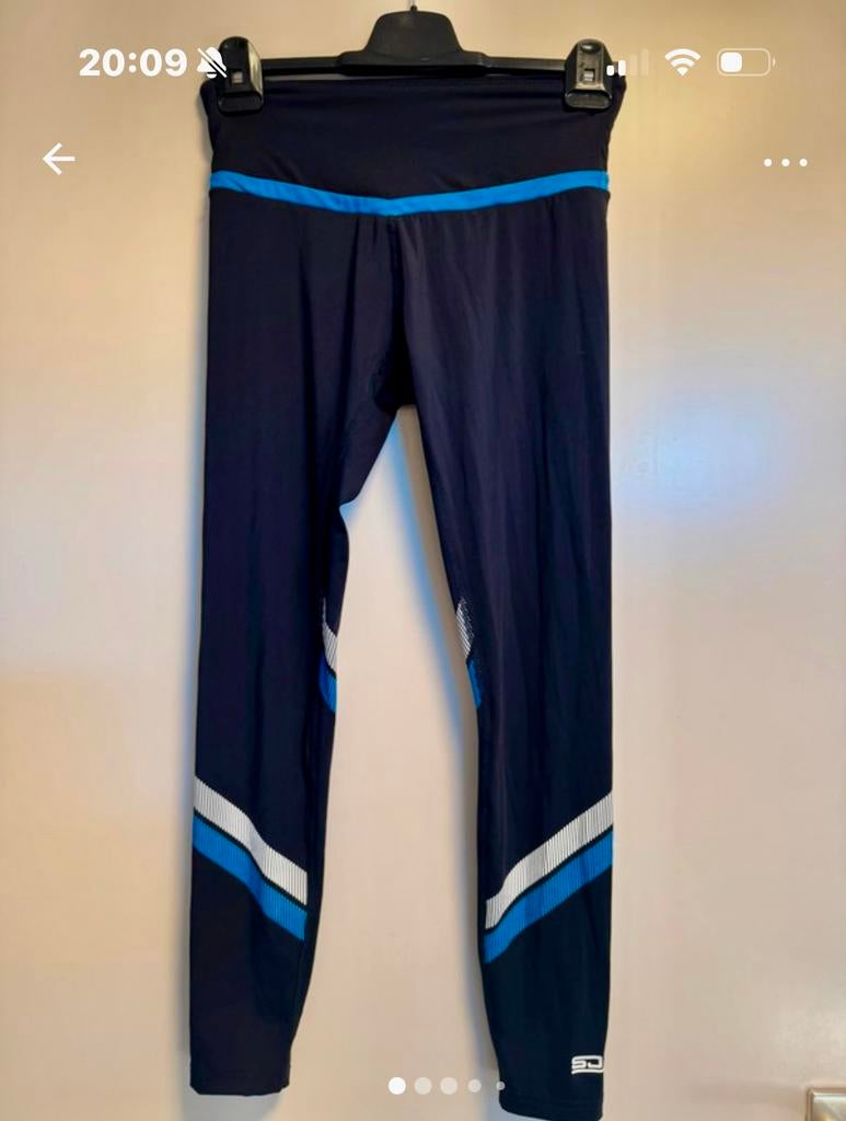 Tennis/padel legging, Kleding | Dames, Ophalen of Verzenden, Zo goed als nieuw, Zwart, Fitness of Aerobics