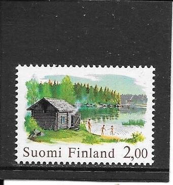 Finland landschap, Postzegels en Munten, Postzegels | Europa | Scandinavië, Ophalen of Verzenden, Finland, Postfris