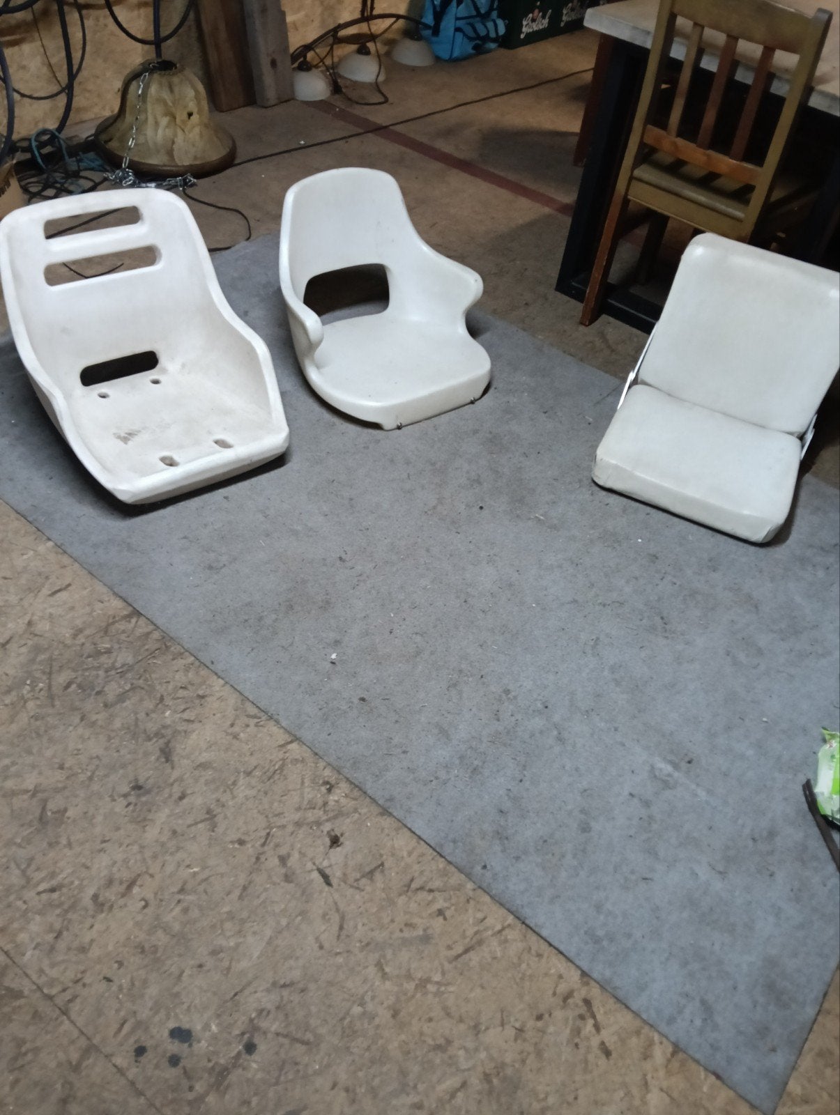Bootstoelen - Set van 3, Watersport en Boten, Ophalen