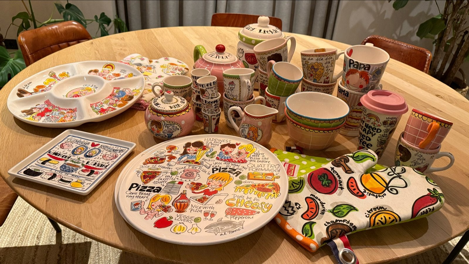 Grote collectie Blond Amsterdam servies en accessoires, Ophalen, Gebruikt, Keramiek, Modern