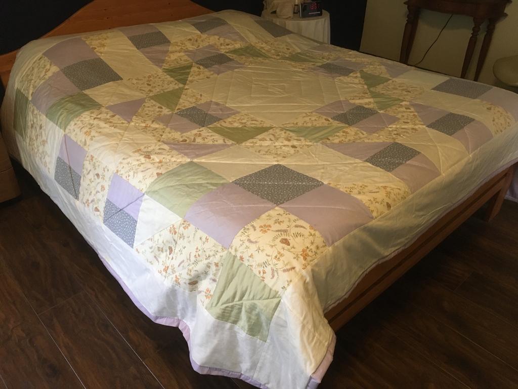 Handgemaakte patchworksprei. Bieden…, Ophalen, Nieuw, Tweepersoons, Overige typen