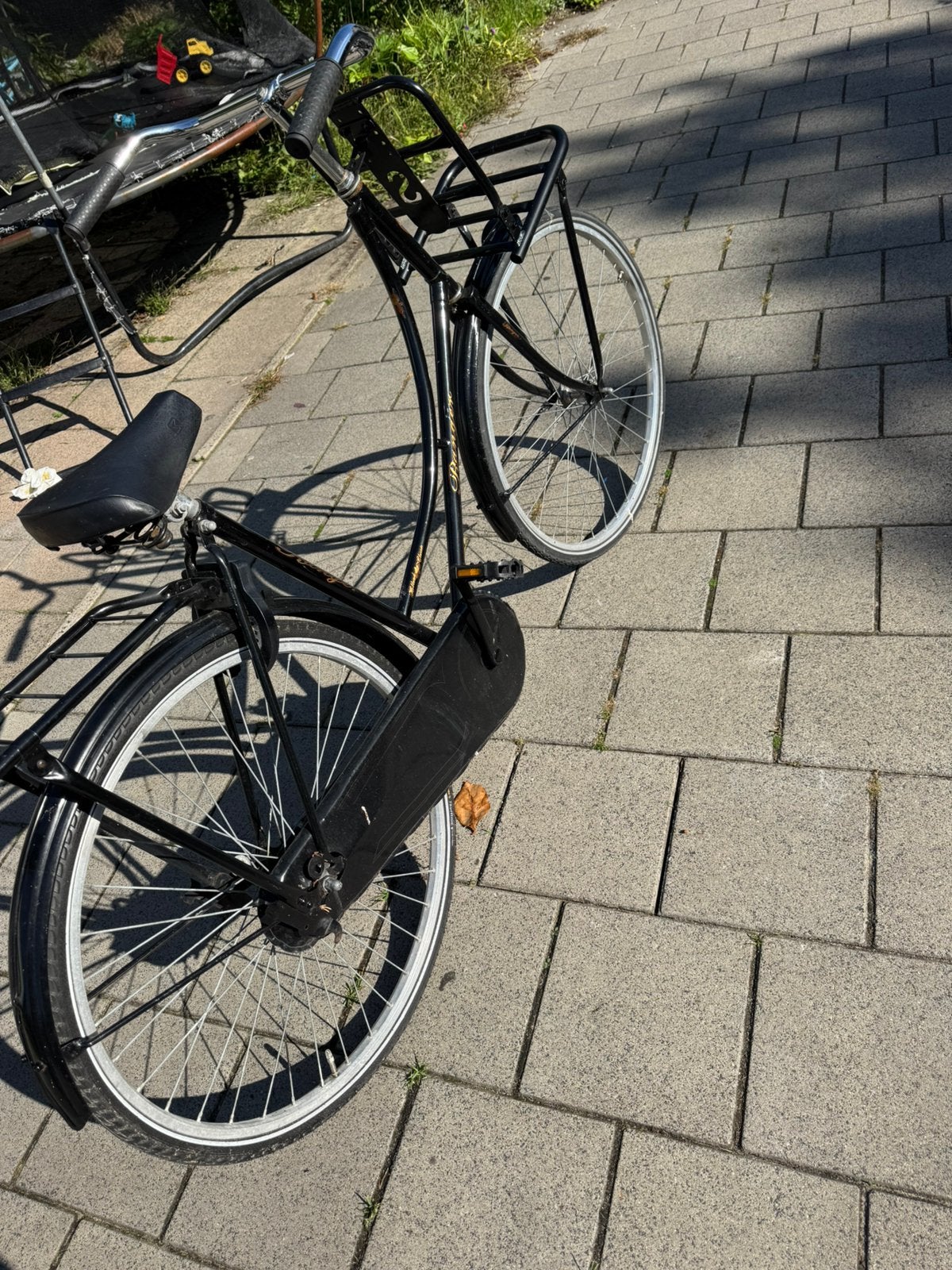Omafiets 28 inch frame 57 cm terugtraprem, Fietsen en Brommers, 56 cm of meer, Ophalen of Verzenden, Zo goed als nieuw