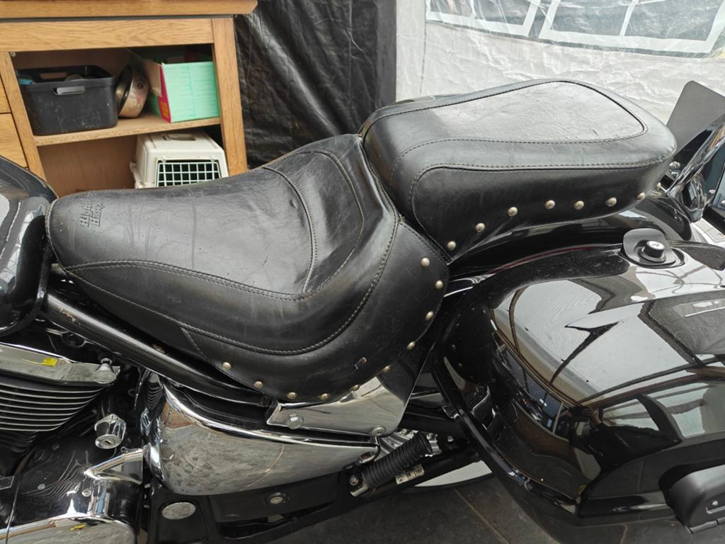 Highway Hawk Zadel voor Kawasaki Vulcan VN800 Classic, Ophalen of Verzenden, Gebruikt