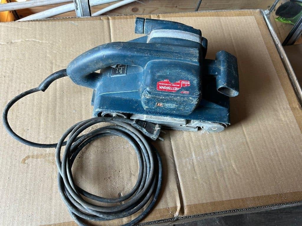 Bosch bandschuurmachine 1200watt, Ophalen of Verzenden, Gebruikt, 600 tot 1200 watt, Bandschuurmachine