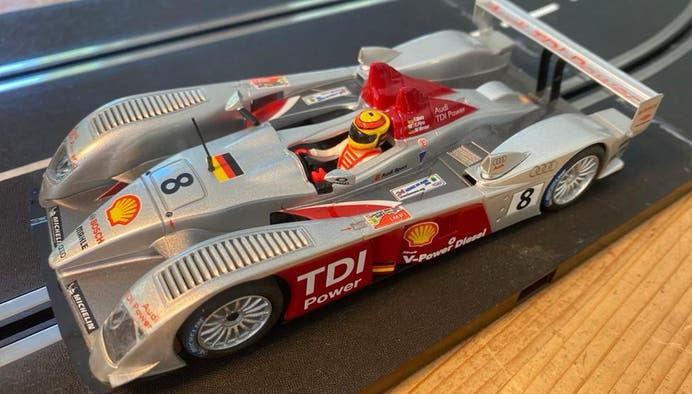 Analoge audi R10 1/32, Ophalen of Verzenden, Gebruikt, Elektrisch, Overige merken