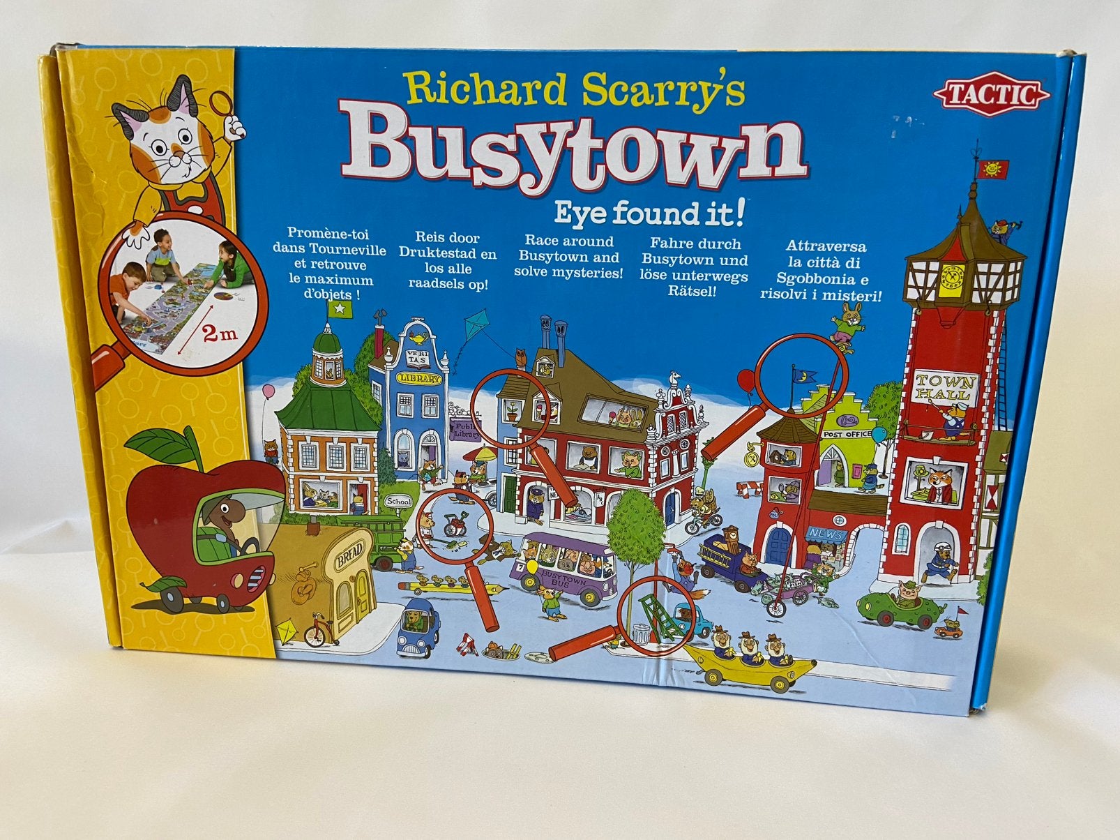 Richard Scarry Busy Town, bordspel, Een of twee spelers, Ophalen of Verzenden, Zo goed als nieuw, Diverse uitgevers