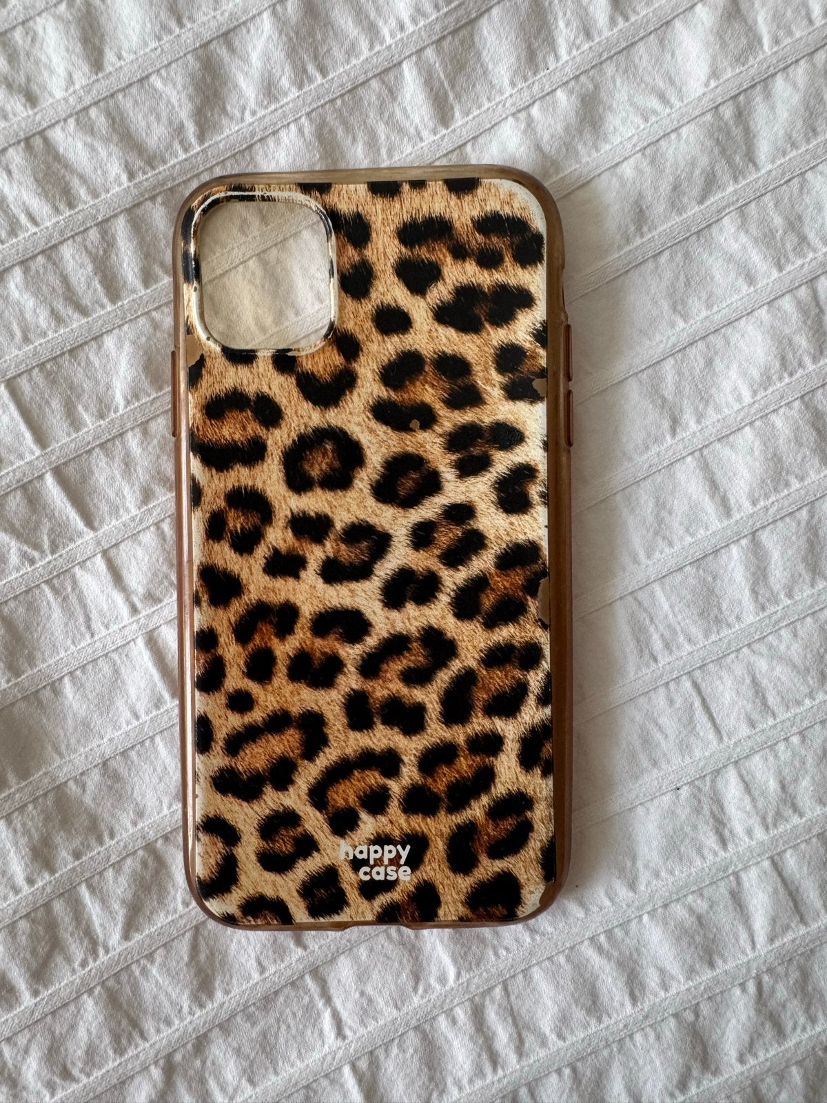 Happy Case Panterprint Hoesje iphone 11, Telecommunicatie, Mobiele telefoons | Hoesjes en Frontjes | Apple iPhone, Gebruikt, Overige merken