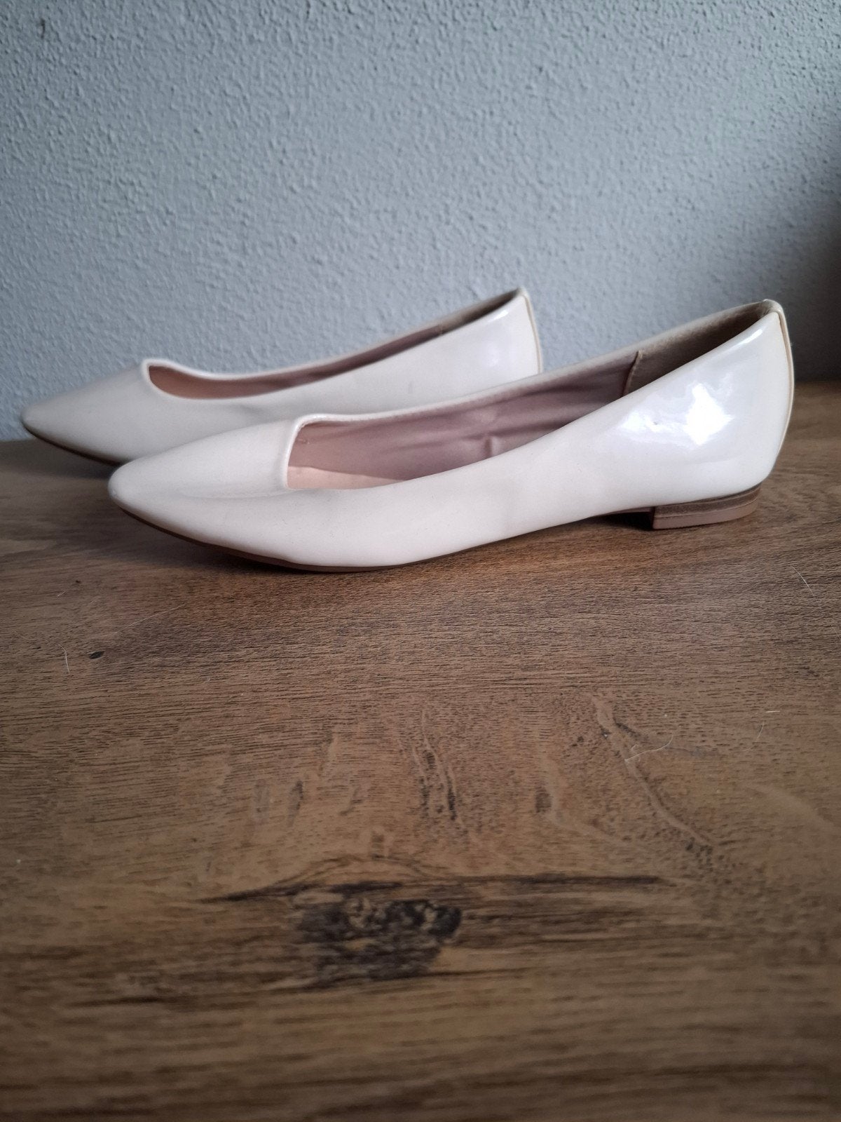 Jenny Fairy Ballerina's - Maat 36 - Zo goed als nieuw, Kleding | Dames, Schoenen, Wit, Zo goed als nieuw, Jenny Fairy, Ballerina's
