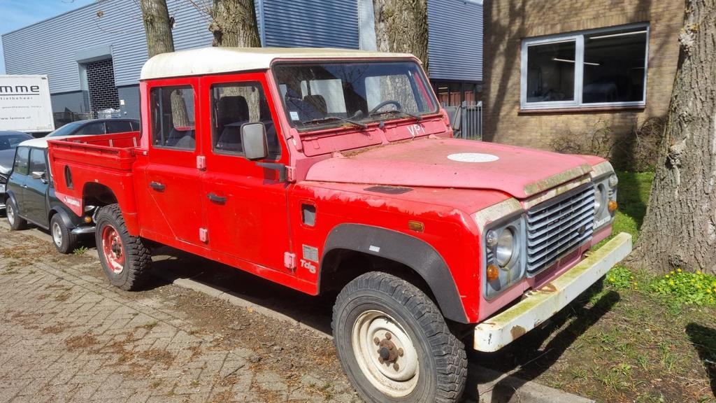 2001 Land Rover Defender 130 brandweer, Land Rover, Bedrijf, Diesel, Te koop