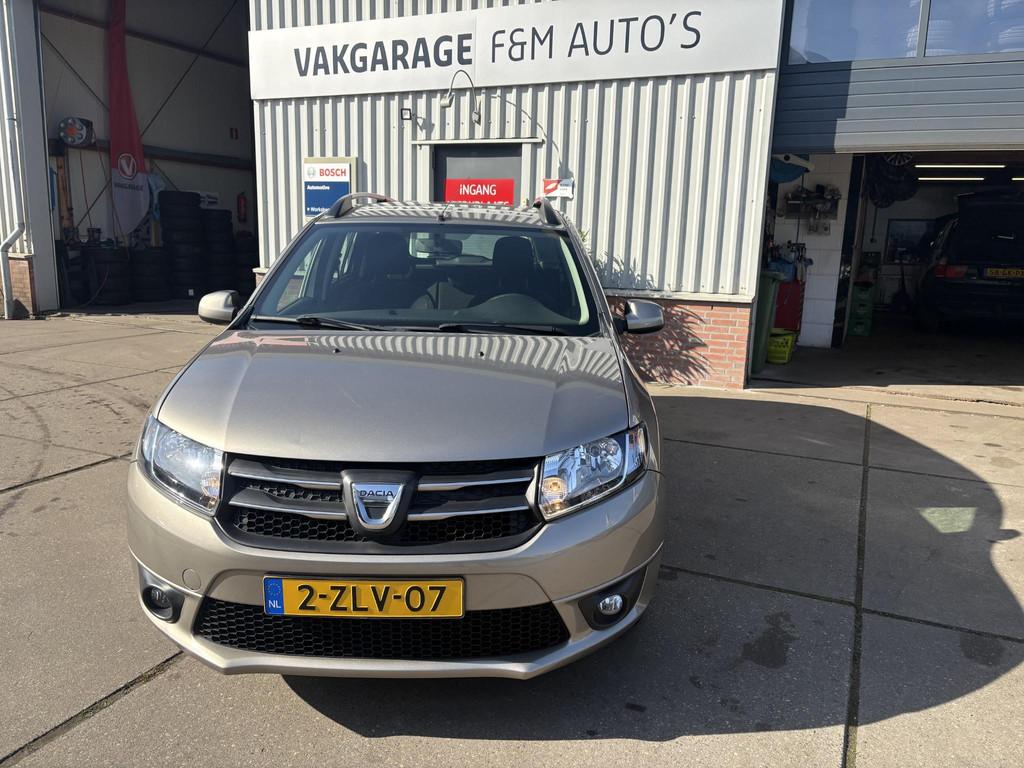 Dacia Logan MCV 0.9 TCe Prestige, Auto's, Voorwielaandrijving, Stof, Bruin, Parkeersensor