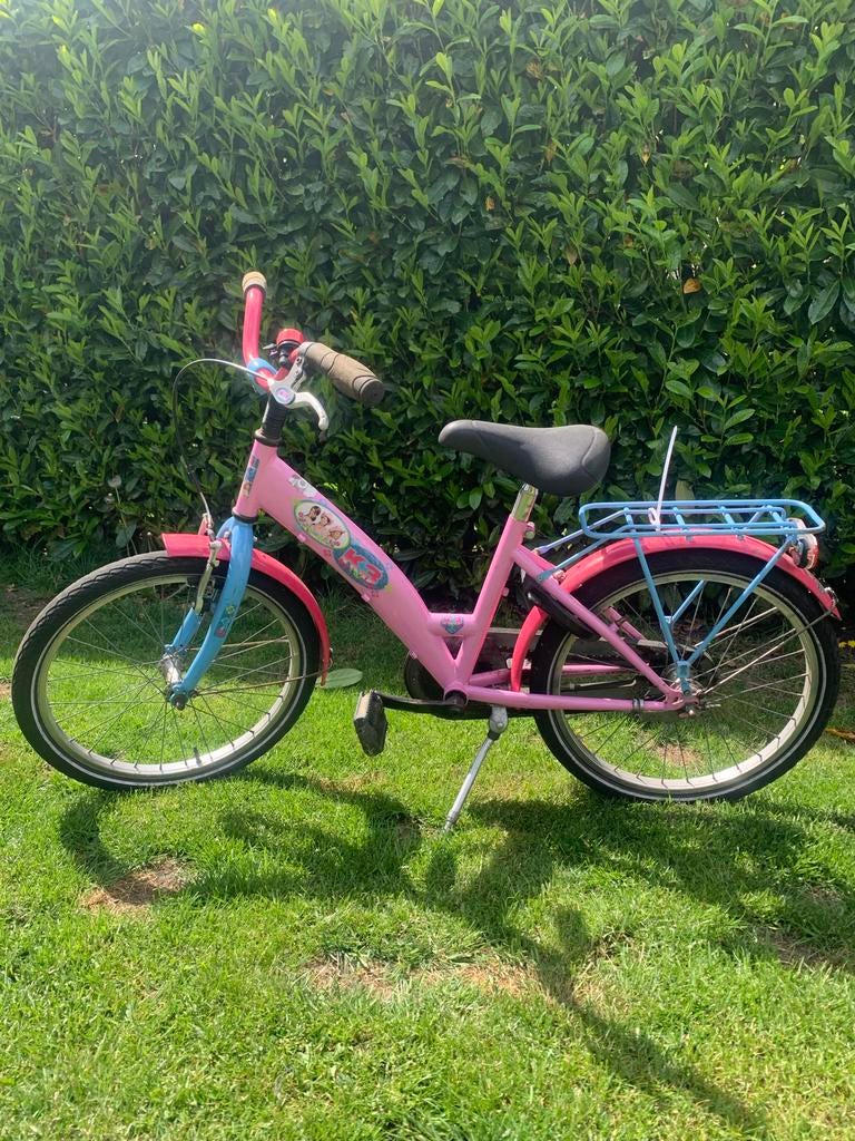 K3 kinderfiets 20 inch - Roze meisjesfiets, Ophalen, Gebruikt, Terugtraprem, 20 inch of meer