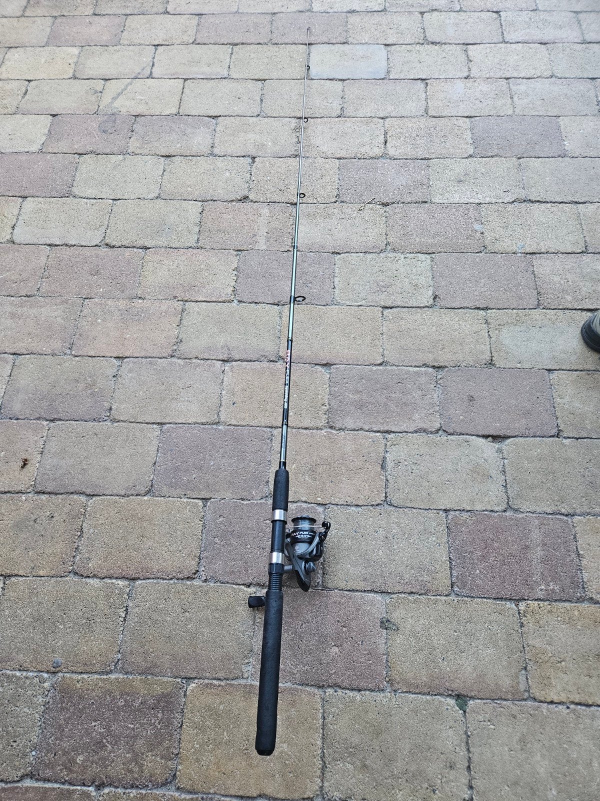 Ray-Flex Spinning 180 Werphengel met Molen, Ophalen, Gebruikt, Werphengel