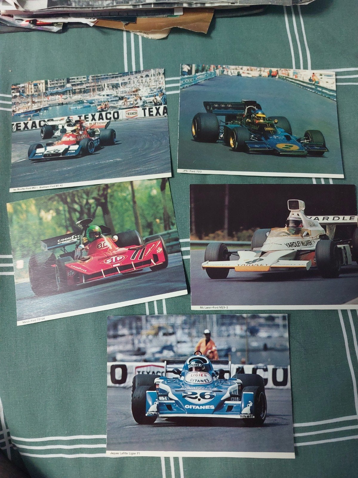 Set van 6 Formule 1 Ansichtkaarten - Kruger Uitgave, Ophalen of Verzenden, 1960 tot 1980, Ongelopen, Voertuig