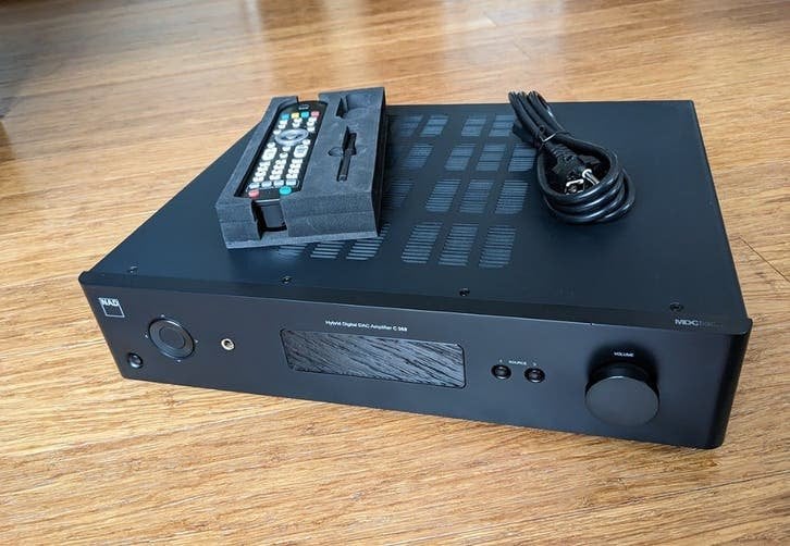 NAD C 368 versterker - ZSM Nieuwstaat, Audio, Tv en Foto, Versterkers en Receivers, Ophalen of Verzenden