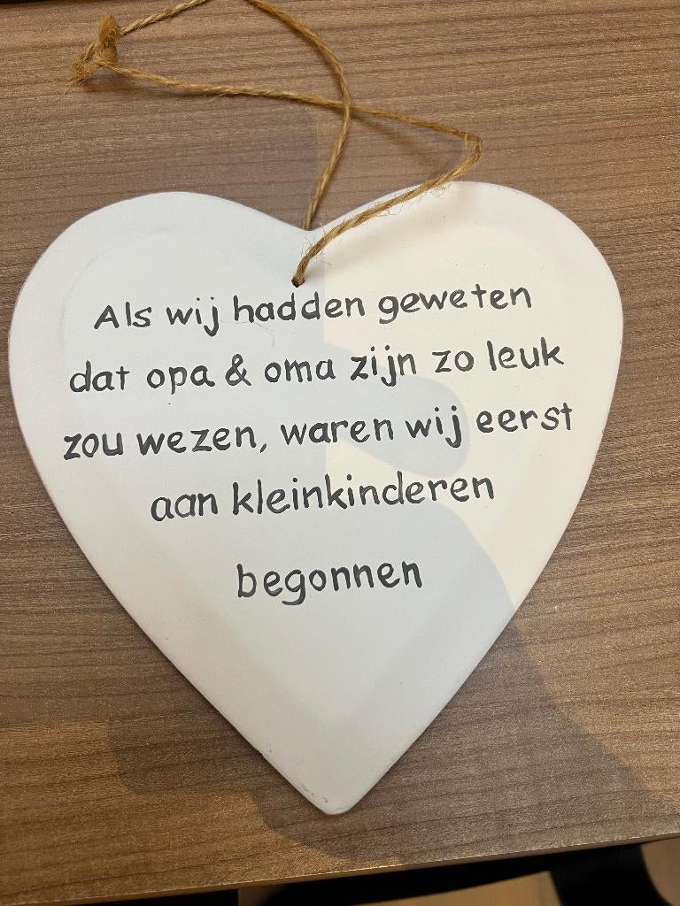 decoratie hart kinderkamer, Ophalen of Verzenden, Zo goed als nieuw