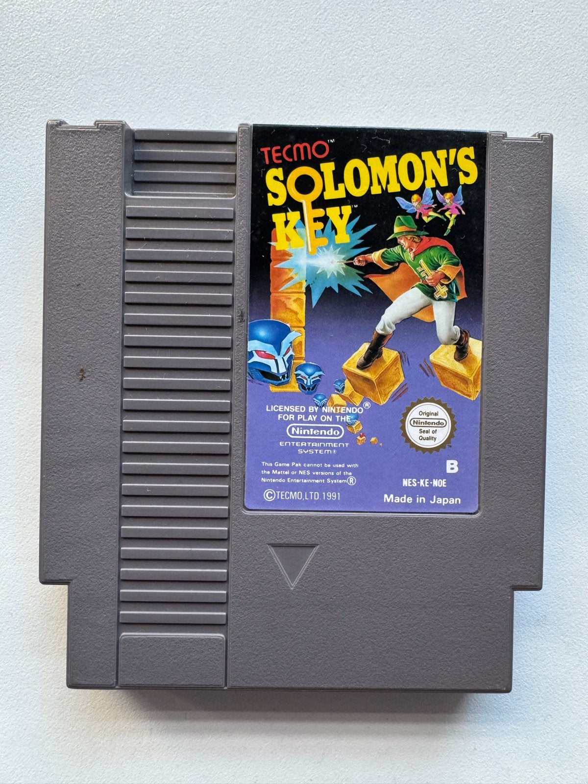 Solomon's Key - NES (Nintendo Entertainment System), Puzzel en Educatief, Gebruikt, 1 speler, Ophalen of Verzenden