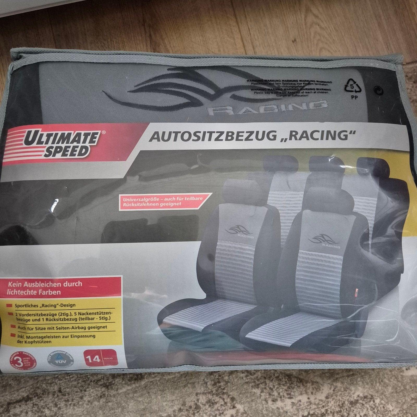 Ultimate Speed Auto Stoelhoezen "Racing" - Nieuw, Ophalen of Verzenden, Nieuw