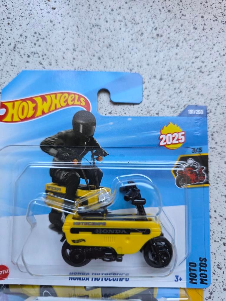 Hot Wheels Honda Motocompo 2025 - Nieuw in verpakking, Matel, Onbekend, Nieuw, Ophalen of Verzenden
