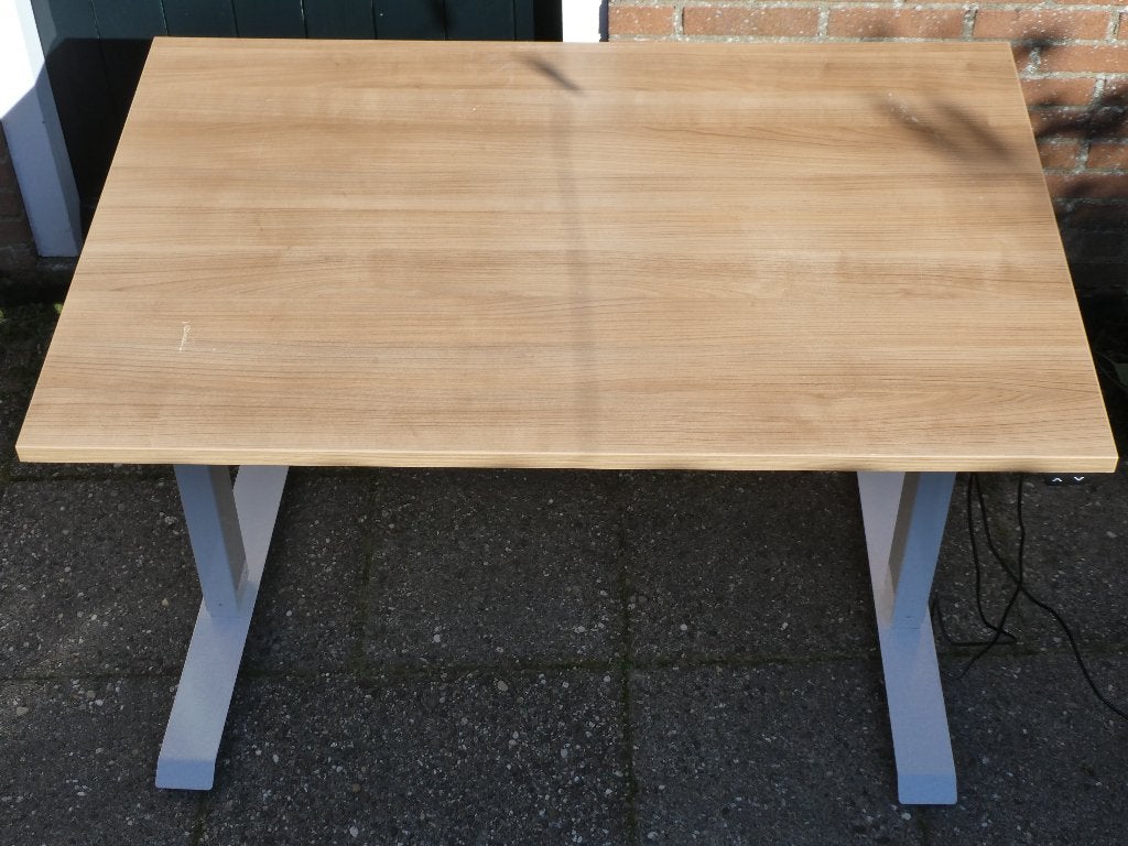 Elektrisch Zit-Sta Bureau, Zit-sta bureau, 120 cm, Overige merken, Beige