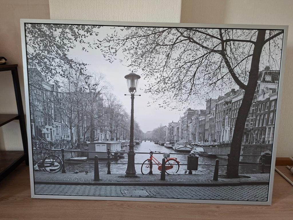 IKEA VILSHULT print Amsterdam, Ophalen of Verzenden, Zo goed als nieuw, Print, Minder dan 50 cm
