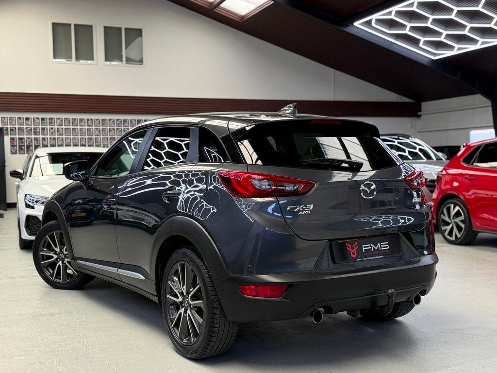 Mazda CX-3 2.0 SkyActiv-G 150 GT-M 4WD Bluetooth, Auto's, Mazda, LED verlichting, 1998 cc, Gebruikt, 4 cilinders