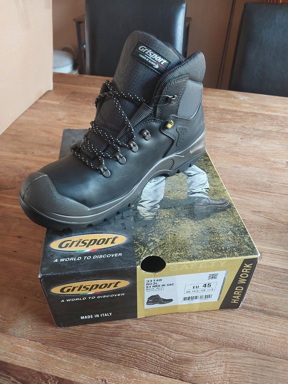 Grisport 803L S3 HRO HI SRC Veiligheidslaarzen EU 45, Ophalen of Verzenden, Nieuw