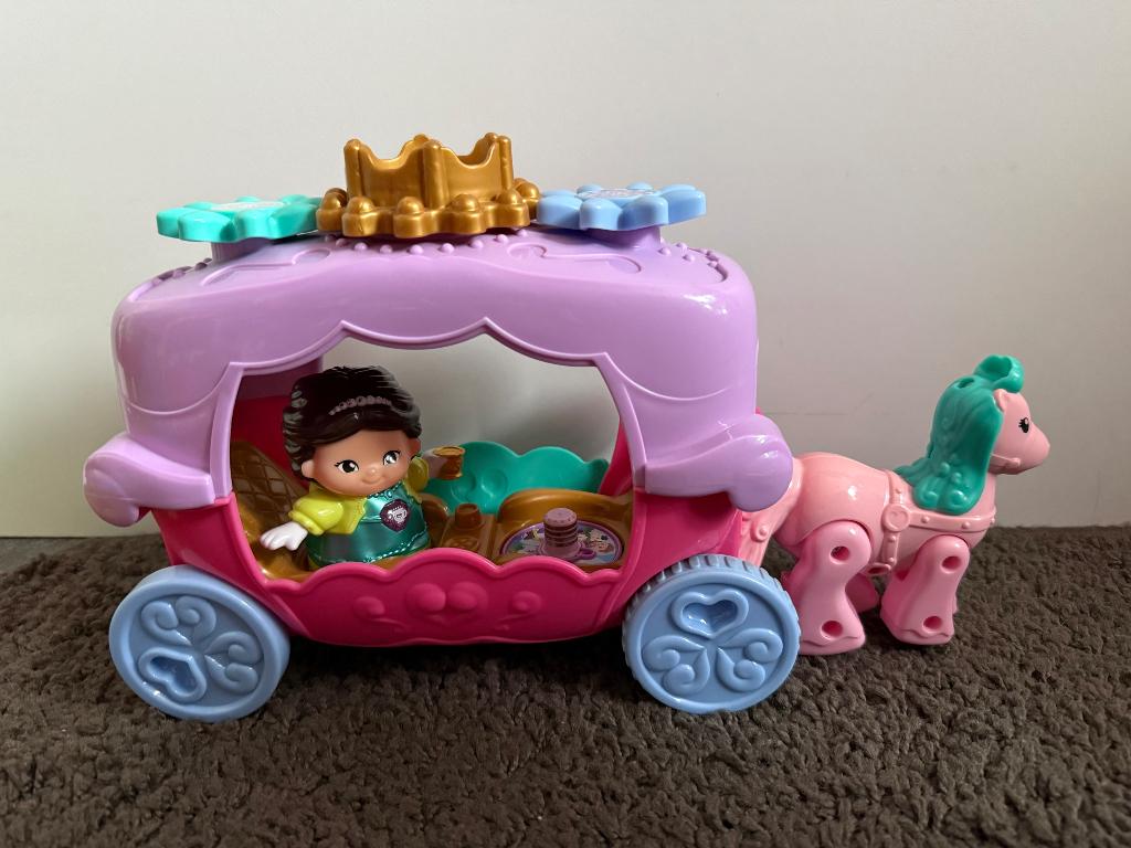 Vtech Vrolijke Vriendjes Magische Koets & Prinses Pien, Ophalen, Zo goed als nieuw
