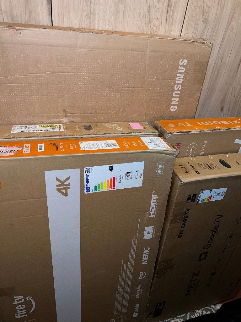 Partij defecte Smart TV's (Samsung, LG, TCL, Xiaomi), Ophalen, 100 cm of meer, 50 Hz, LG