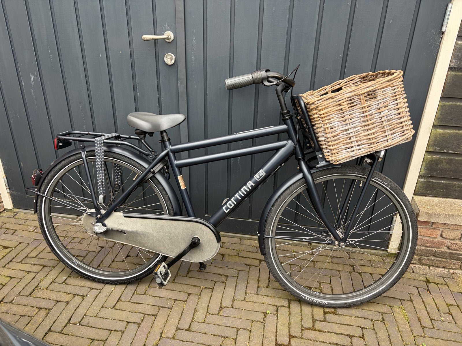 Cortina Transport U4 Denim 26 inch, 3 versnellingen, Gebruikt, Versnellingen, Minder dan 47 cm, Ophalen