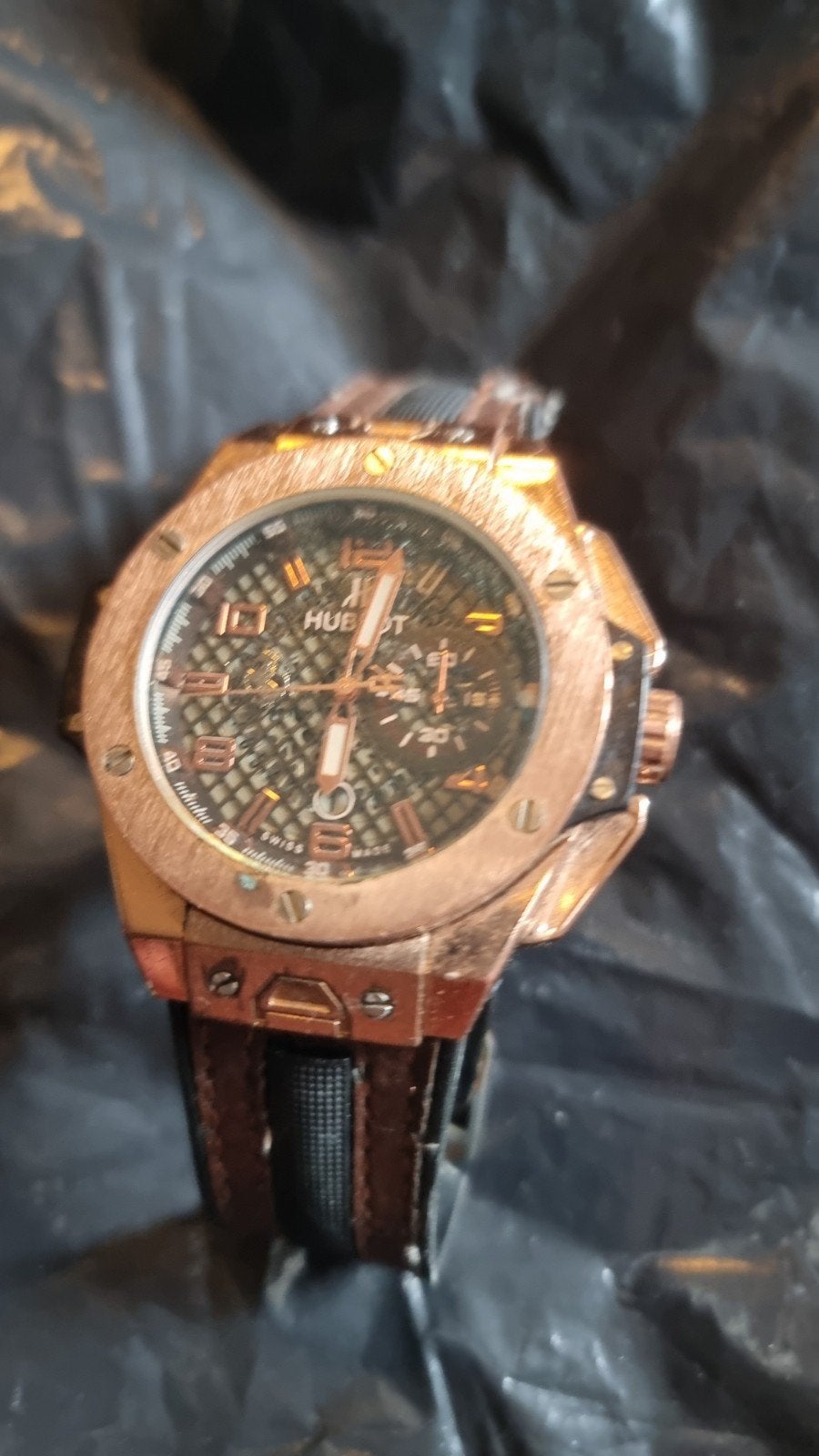 Hublot Big Bang King Polshorloge Roségoud, Overige merken, Overige materialen, Gebruikt, Polshorloge