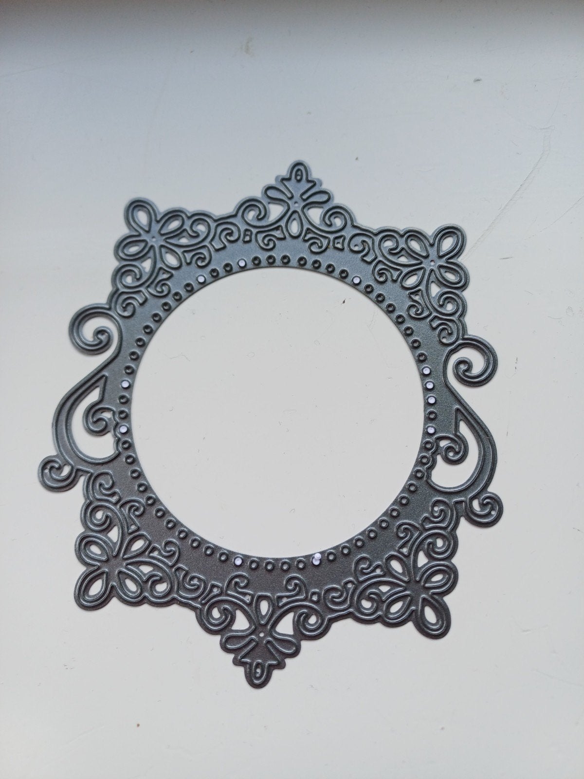 Mal voor scrapbooking of kaarten maken, Ophalen of Verzenden, Gebruikt, Grijs, Gereedschap of Toebehoren