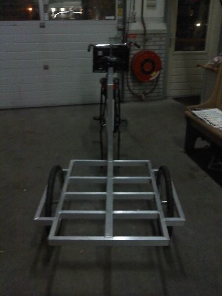 gezocht: aluminium fietskar loop/sloop, Ophalen, Gebruikt, Overige typen