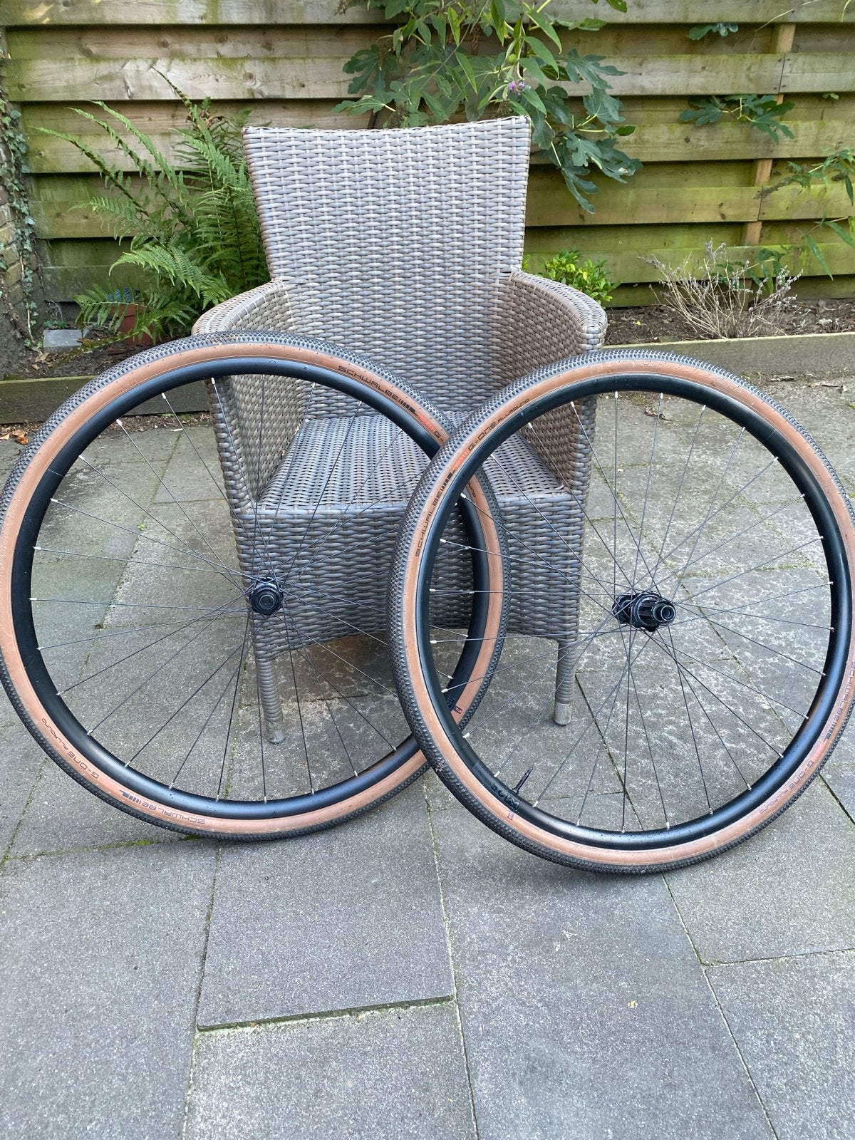 Gravelbike Wielset NEWMEN met Schwalbe G-One Allround banden, Wiel, Ophalen of Verzenden, Zo goed als nieuw, Gravelbike