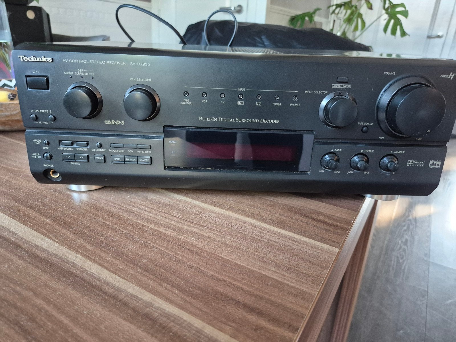 Technics AV control stereo receiver SA-DX930, Ophalen