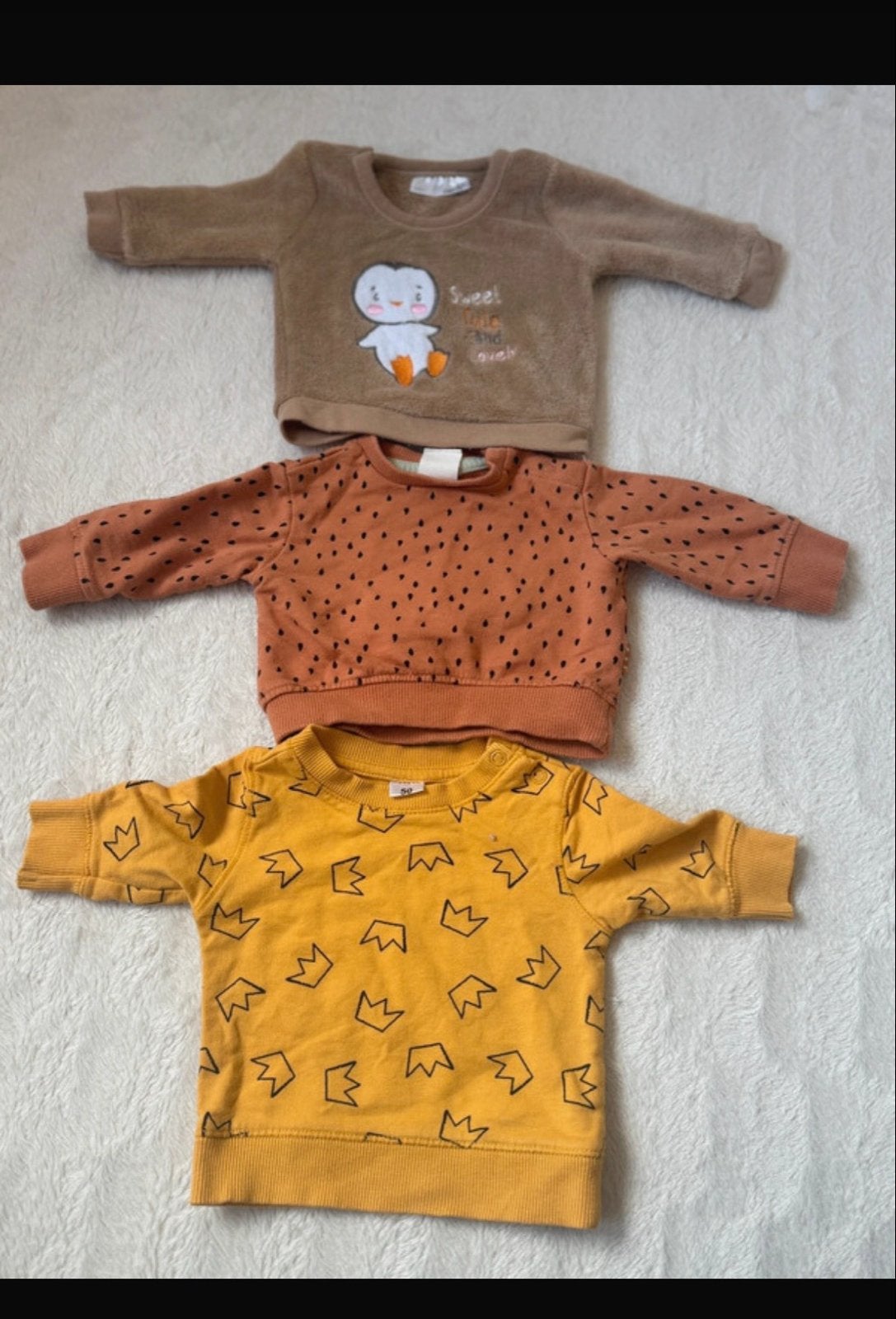 Baby trui rompertje broek maat 50-80, Kinderen en Baby's, Babykleding | Maat 86, Ophalen of Verzenden, Gebruikt, Jongetje of Meisje