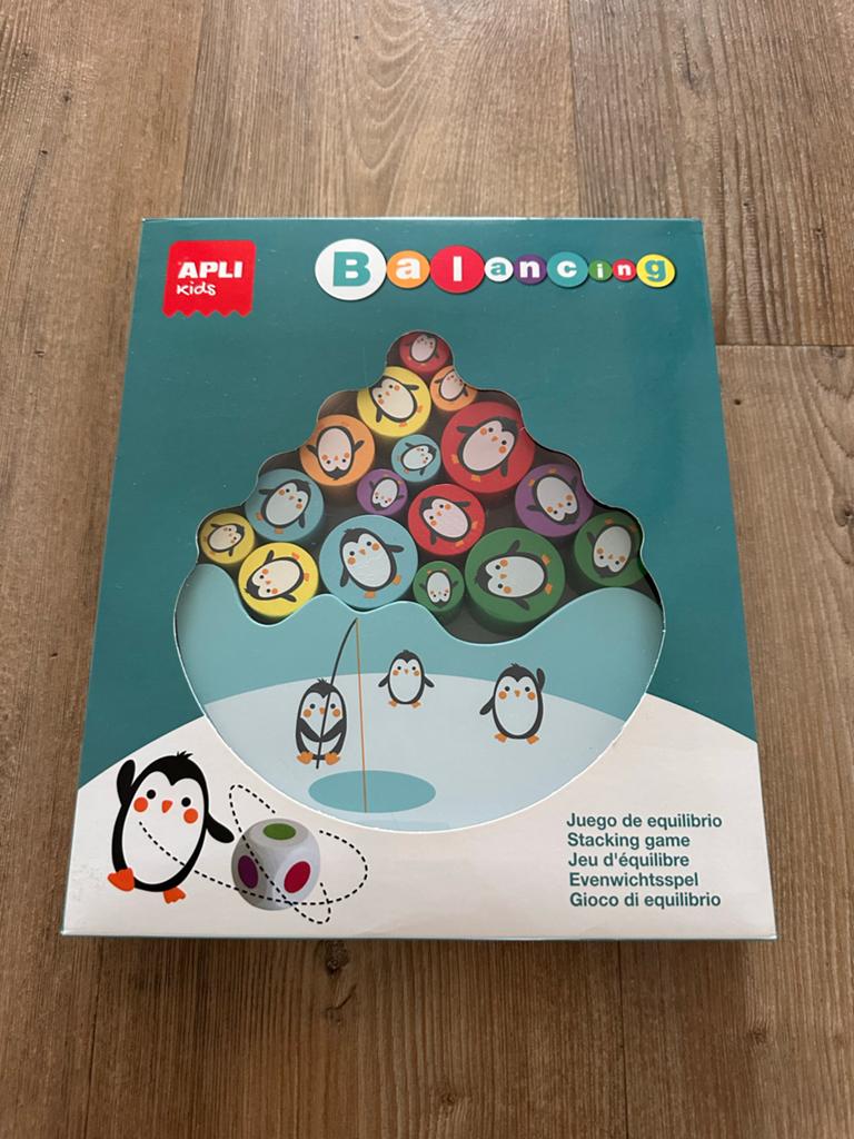 APLI Kids Balancing Stacking Game Pinguïns, Ophalen, Zo goed als nieuw, Bouwen